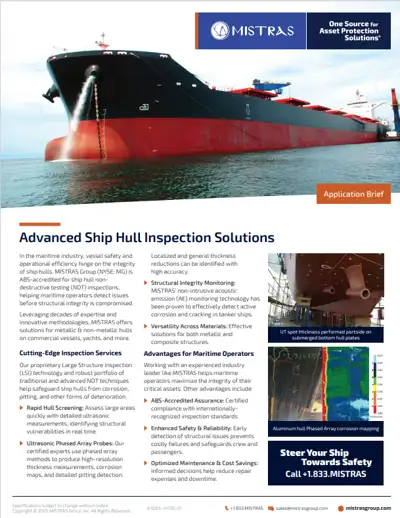 Advanced Ship Hull Inspection Solutions