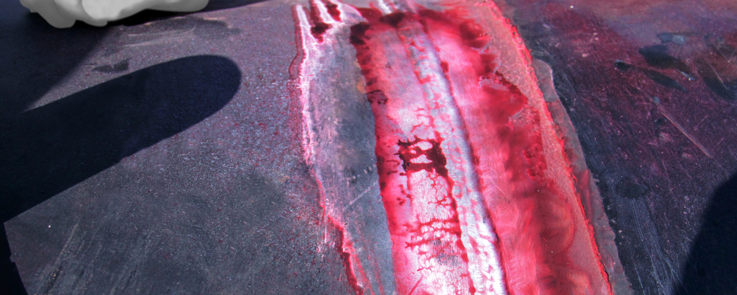 liquid penetrant testing weld inspection undercut