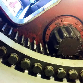 Deck Crane Slewing Bearings Paut Inspection Mistras Group