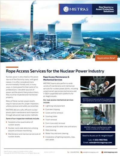 Rope Access for the Nuclear Power Industry