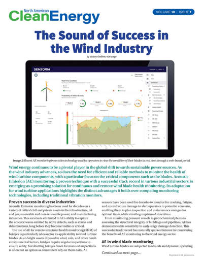 The Sound of Success for Wind Turbine Blades