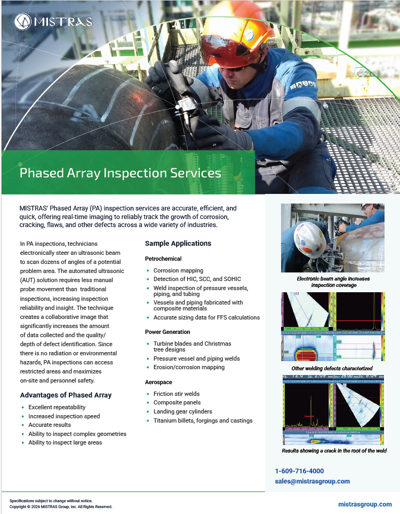 Phased Array Inspection Services