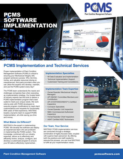 PCMS Implementation Services