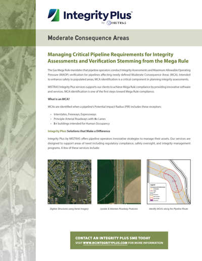 Moderate Consequence Areas Flyer