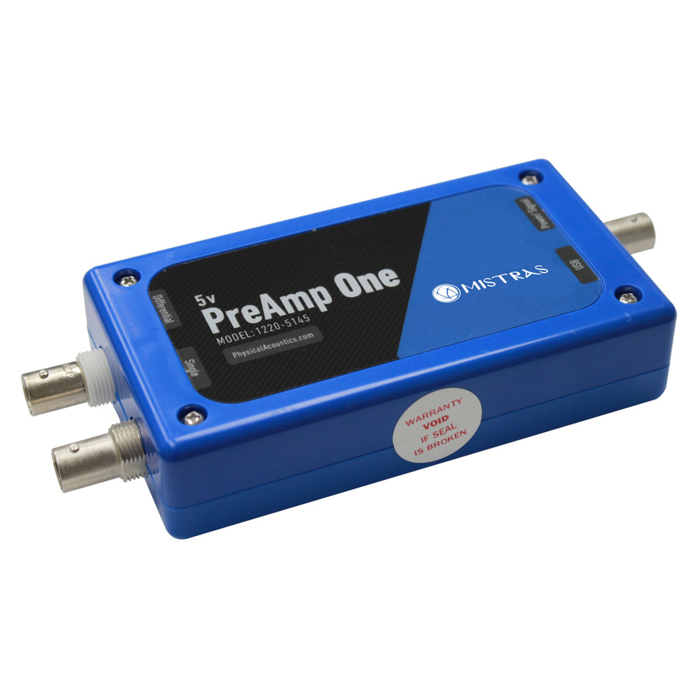 PreAmp One Acoustic Emission (AE) Pre-Amplifier