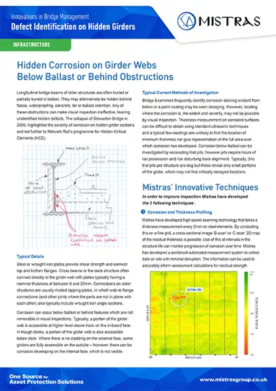 Bridge Hidden Girder Inspections