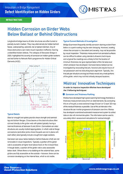 Bridge Hidden Girder Inspections