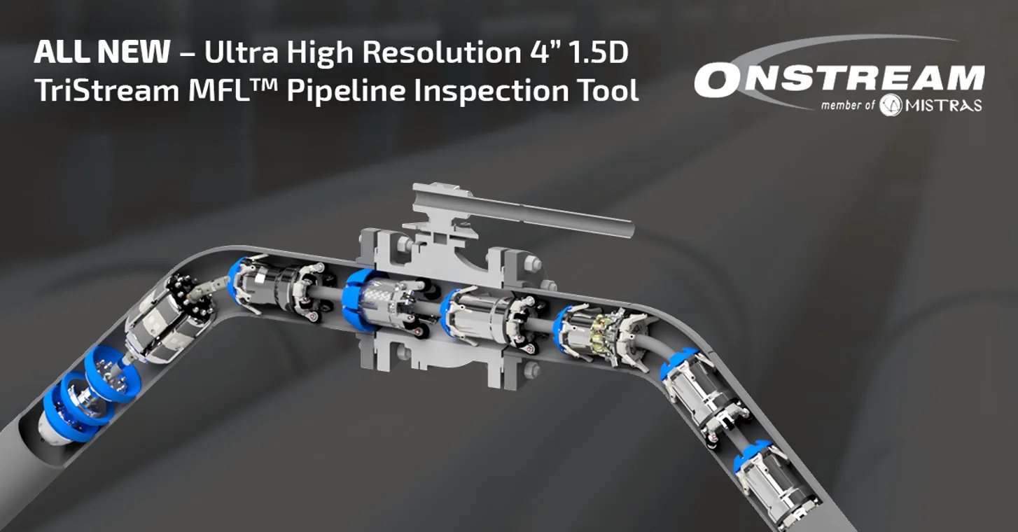 Ultra-High Resolution Small Diameter TriStream MFL™ | MISTRAS Group