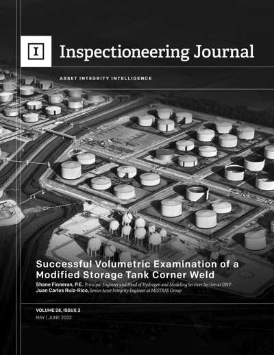 Storage Tank Corner Weld Inspection